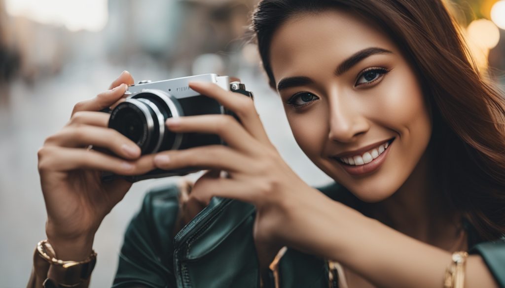 Fujifilm X-A5 selfie camera