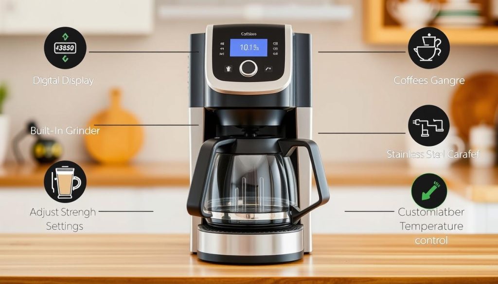 coffee maker features