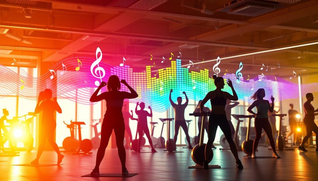 mid-intensity workout music