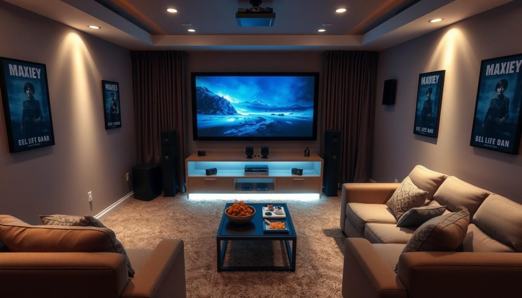 home cinema setup