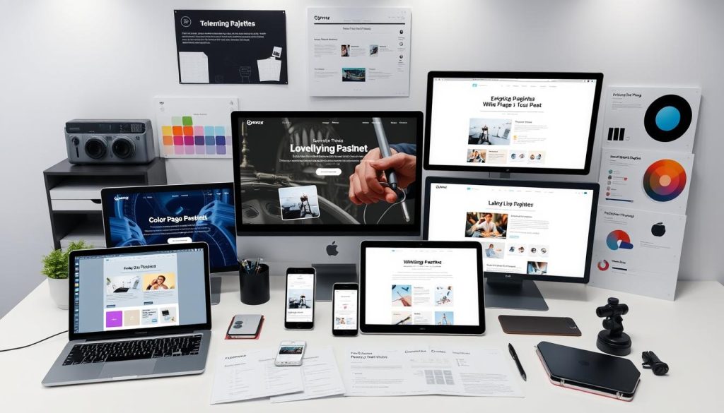 landing page design Instruments