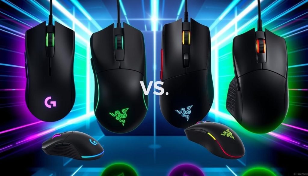 Logitech vs Razer gaming mice