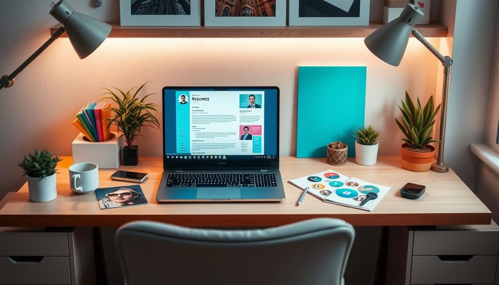 Remote work resume optimization