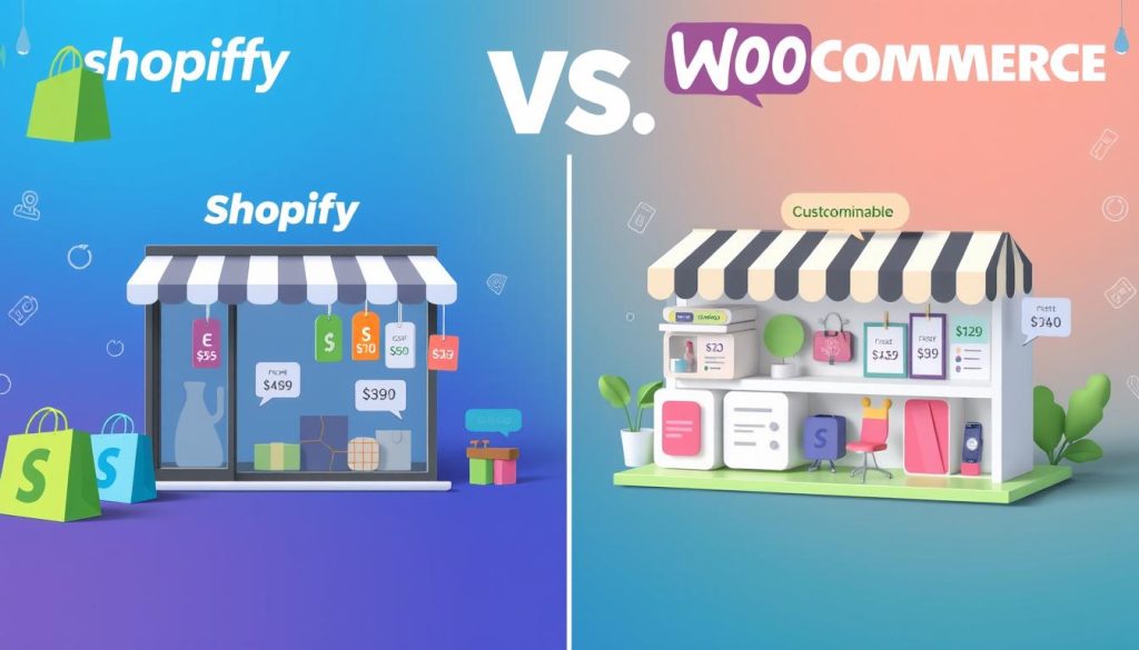 shopify pricing vs woocommerce costs