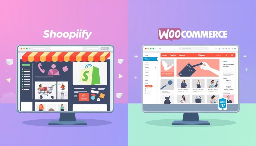 Shopify vs WooCommerce comparison