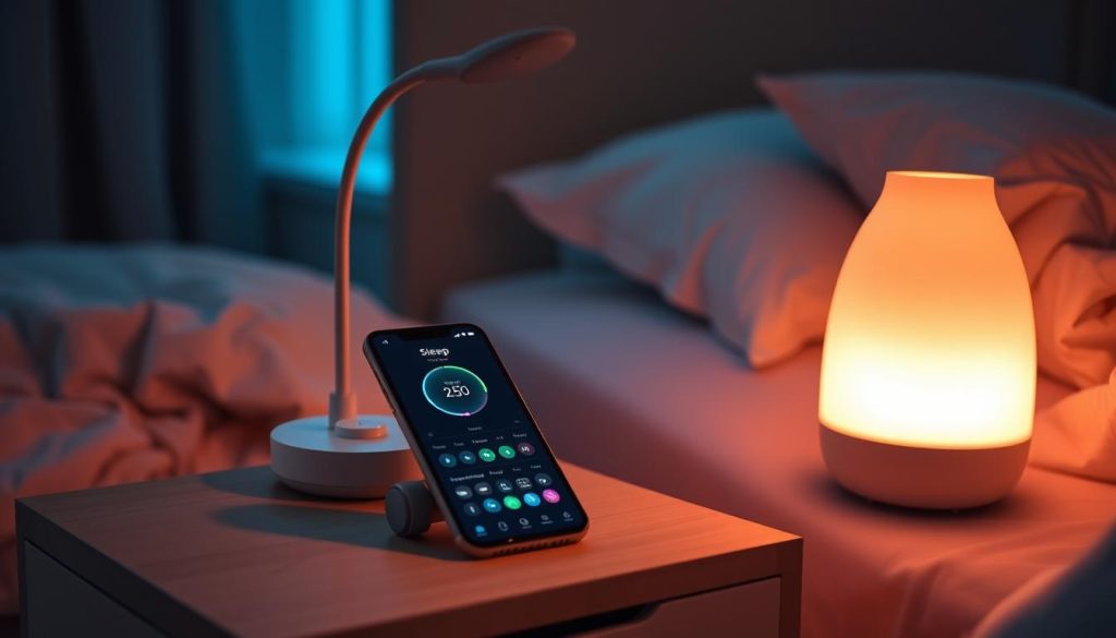 sleep tracking apps and white noise machines