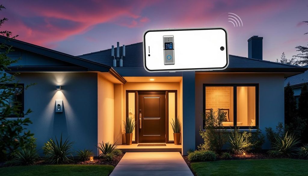 smart home security