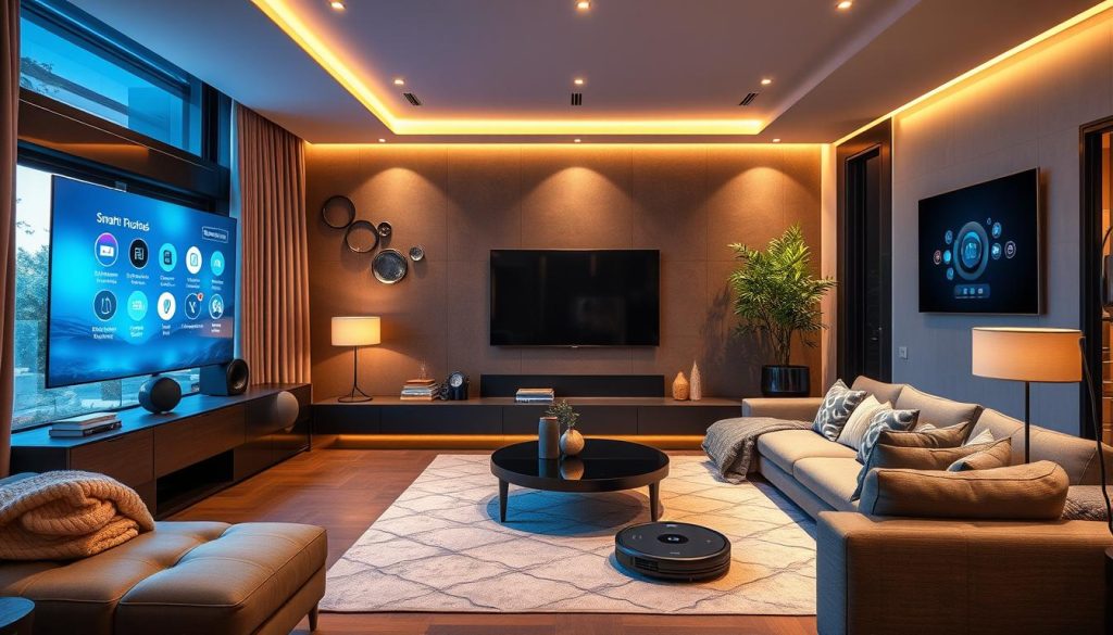 smart home technology in Interior Design Trends