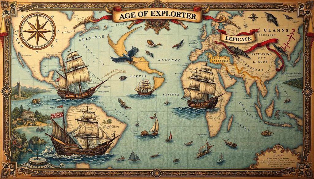 Age of Exploration map development