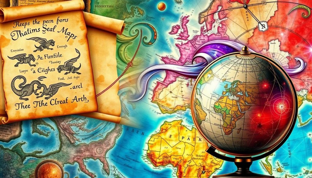 cartographic innovations in Evolution of Maps