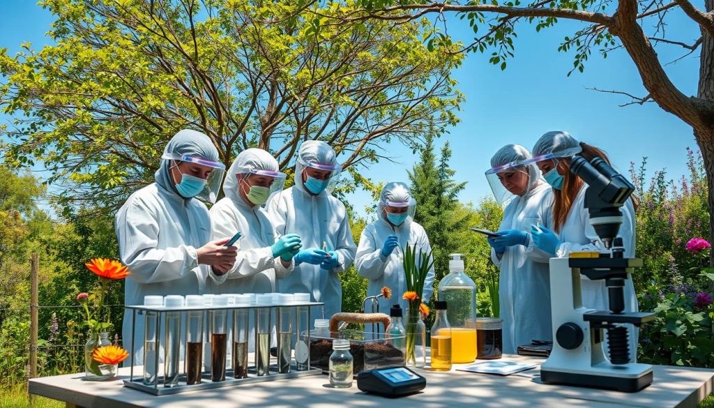 environmental testing as Unusual Jobs