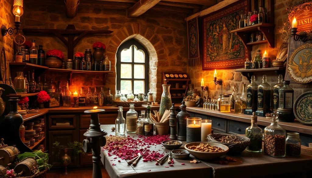 medieval perfumery
