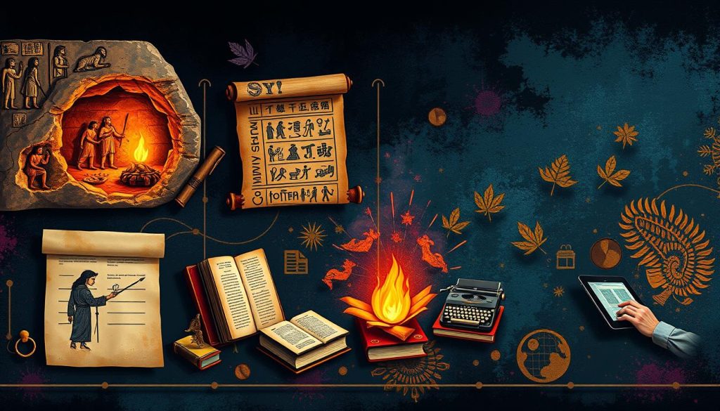 story telling evolution