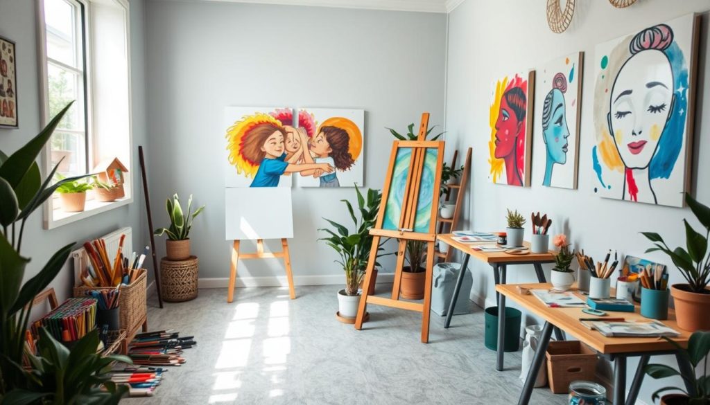 trauma-focused art therapy